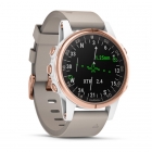 Garmin D2™ Delta S Aviator Watch with Beige Leather Band (42mm)