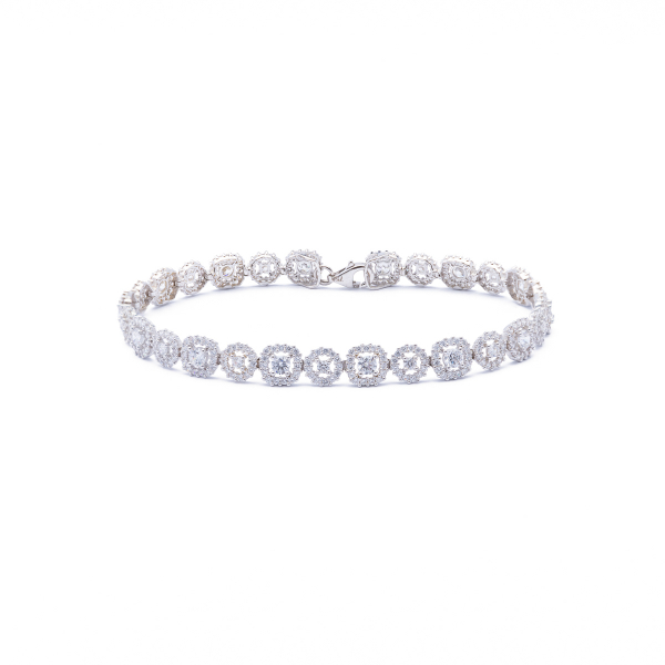 Pulsera círculos circonitas