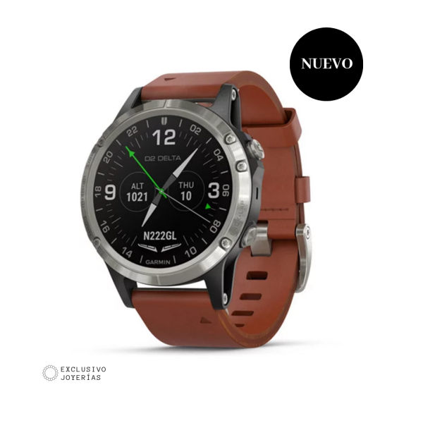 Garmin D2™ Delta Aviator Watch with Brown Leather Band 