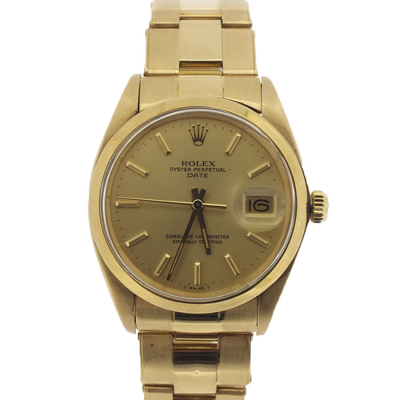 Rolex Date 18 K