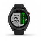 Garmin Approach® S42 gris con correa negra