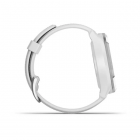 Garmin Approach® S42 Plata con correa blanca