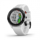 Garmin Approach® S62 Bisel de cerámica negro con correa blanca