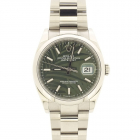 Rolex Datejust Green Palm