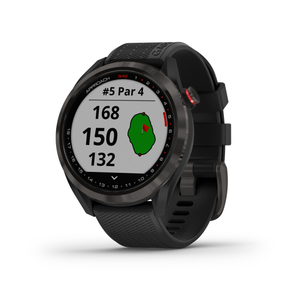 Garmin Approach® S42 gris con correa negra