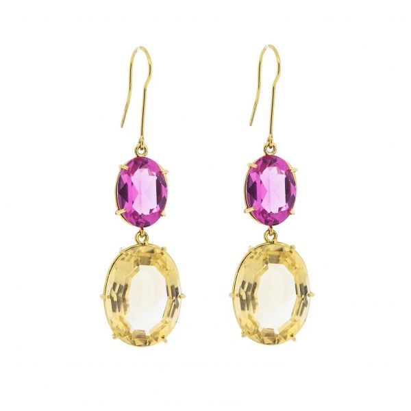 Pendientes Piedras Semipreciosas