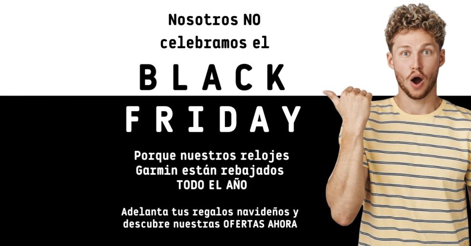 Black Friday: en García Joyeros tenemos descuentos todo el año en relojes  Garmin - García Joyeros